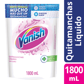 Desmanchador Vanish Liquido Blanco Doy Pack x1800ml