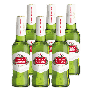 Cerveza Stella Artois Botella x6Un x330ml