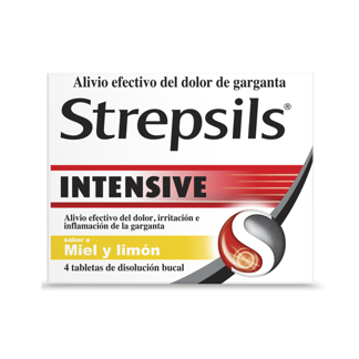 Strepsils Miel Y Limon x4 Tabletas