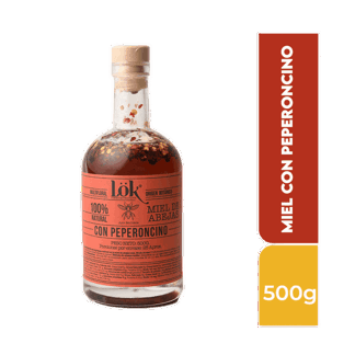 Miel Natural Con Peperoncino x500ml