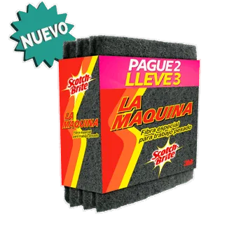 Oferta (Esponja Scotch Brite La Maquina Pague 2 Lleve 3)