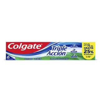 Crema Dental Colgate Triple Acción Original x75ml