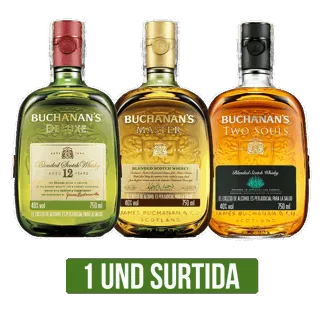 Whisky Buchanan´s (D´Luxe / Master / Two Soul) x750ml