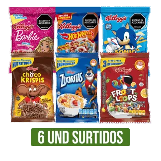 6Und Cereal Surtidos x115gr/x90gr