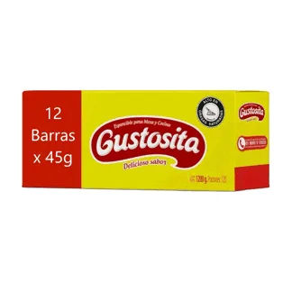 Display Margarina Gustosita Barra x12Und x45gr