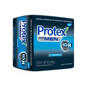 Jabón Corporal Protex Men Sport 3Un x110gr