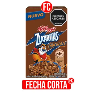 Cereal Kellogg Zucaritas Sabor Chocolate x200gr