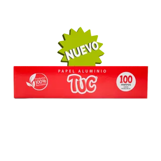 Papel Aluminio Tuc Caja x1 Rollo x100mts