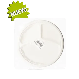 Plato GeoPack 10" 3 Divisiones x50Un