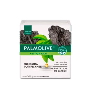 Jabón Palmolive Carbón x3Und x110gr