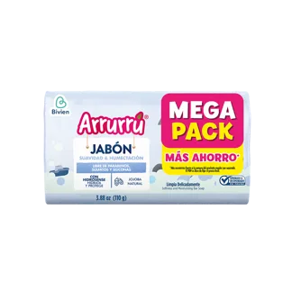 Oferta (Jabón Arrurrú Suavidad & Humectación x110gr Mega Pack x3Un)