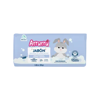 Jabón Arrurrú Suavidad & Humectación x110gr