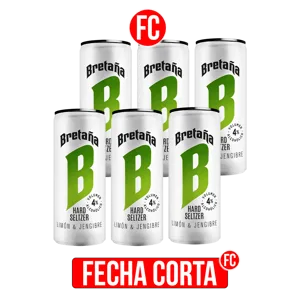 Soda Bretaña Hs Limon Jengibre Sixpack x6Un x269ml