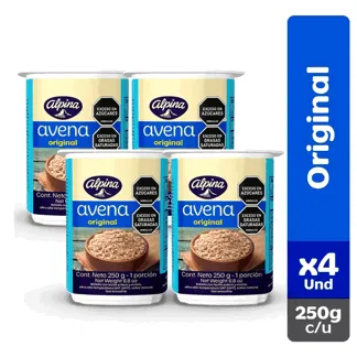 Display Avena Original Alpina Vaso x250gr