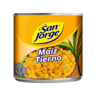 Enlatado Maiz Tierno San Jorge x340gr