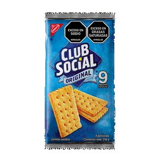 Galletas Club Social Original x9Un x24gr