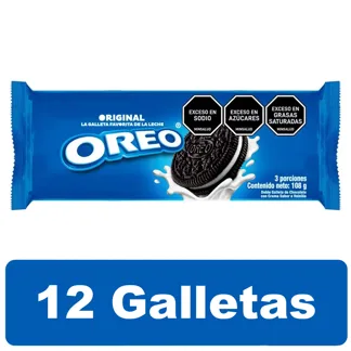 Galletas Oreo Rollo Original x108gr