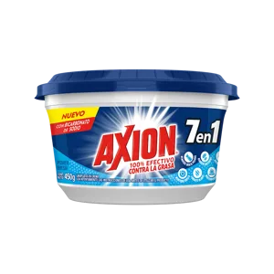 Lavaplatos Axion Con Bicarbonato De Sodio Crema 7 En 1 x450gr