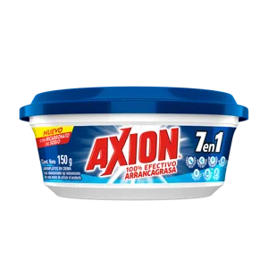 Lavaplatos Axion Con Bicarbonato De Sodio Crema 7 En 1 x150gr