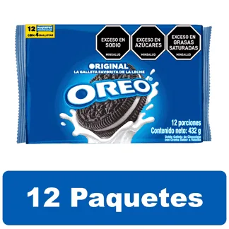 Galletas Oreo Original x12Un x36gr