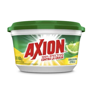 Lavaplatos Axion Explosión Cítrica Crema x450gr