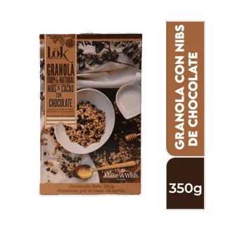 1Und Granola Con Nibs De Chocolate x350gr