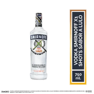 Vodka Smirnoff Lulo Botella x750ml