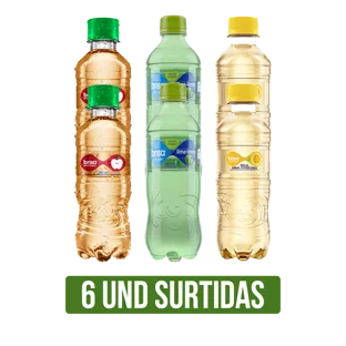 6Und Agua Brisa Saborizada Surtida x280ml