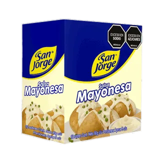 Salsa Mayonesa San Jorge Sachet x12Un x80gr