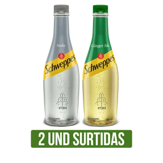 2Und Schweppes Surtida x300ml