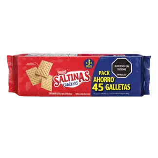 Galletas Saltinas Crackers 3 tacos Pack Ahorro x270gr
