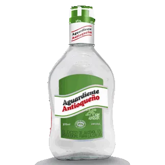 Aguardiente Antioqueño Verde Sin Azucar x375ml
