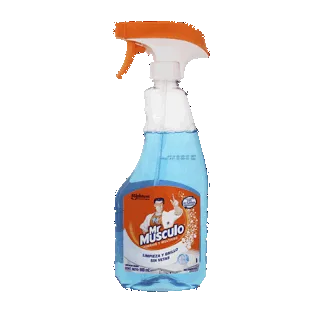 1 Un Limpiador Vidrios y Multiusos Mr Musculo Liquido Gatillo x500ml