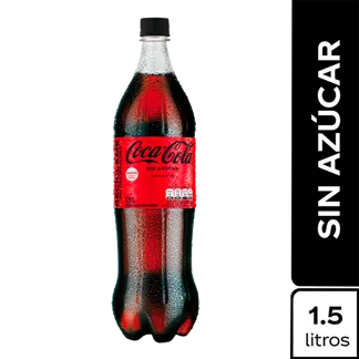 Gaseosa Coca-Cola Sin Azucar Pet x1500ml