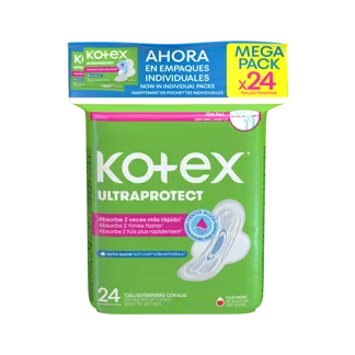Toalla Femenina Kotex Normal x24 Toallas