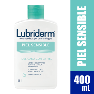 Crema Corporal Lubriderm Piel Sensible x400ml