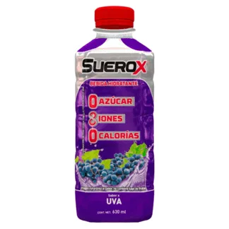 Suerox Adulto Uva 630ml/12