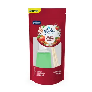 Glade Reeds Deleite Manzana 60ML/ 12 CO