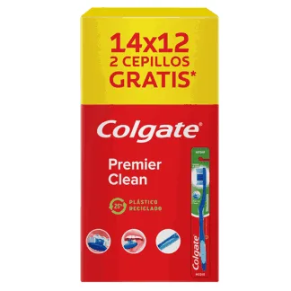 "Colgate Cepillo Dental Premier Clean. (Display ""P12-Ll14"")"