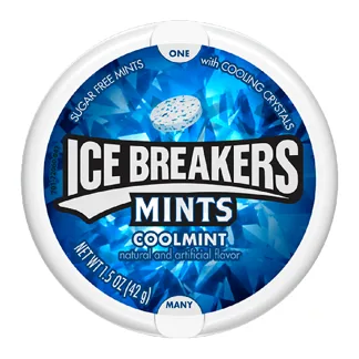 Ice Breakers Menta Fría Sin Azúcar 42gr.