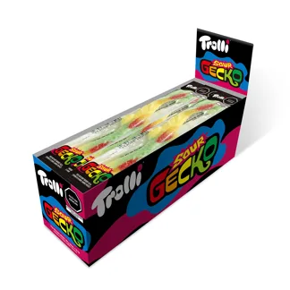 Trolli Sour Gecko 19.2gr (Lagarto). Display 20 unidades.