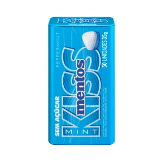 Mentos Kiss Menta 35gr. Display 12 unidades.