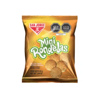 San Jorge Galleta Mini Rondelas 55gr.
