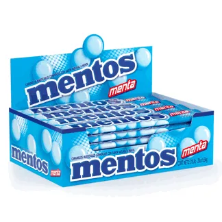 Mentos Menta. Display 14 unidades.