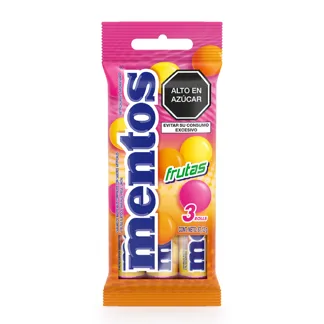 Mentos 3pack Frutas.