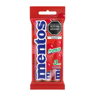 Mentos 3pack Fresa.