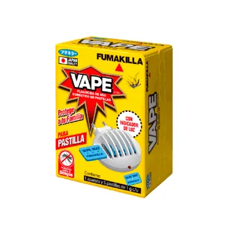 Vape Aparato Inalámbrico + 5 pastillas.
