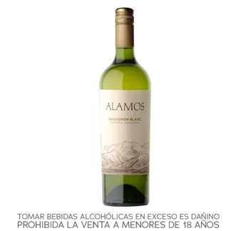 Alamos Sauvignon Blanc Vino Blanco Botella 750ml.