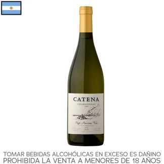 Catena Chardonnay. Botella 750ml.