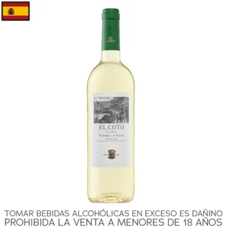 El Coto Blanco. Botella 750ml.